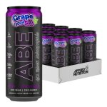 Boissons �nergisantes applied nutrition - abe energy cans - grape soda pack de 12
