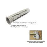 Chevilles polyvalentes - ing fixations - a170212 - longueur 30mm - diam�tre 6mm - boite de 100