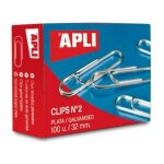 Trombones - apli - 32 mm - acier galvanis - bote de 100 - mtallique