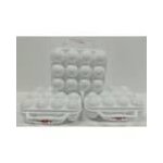 Bo�te � 12 oeufs en aluminium et plastique - bo12 - gris mouchet� - 19. 5x14. 5x7. 5cm