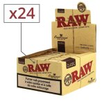 Boite de 24 carnets de grandes feuilles a rouler longues raw slim pur chanvre et filtres cartons tips ... Boite de 24 carnets de grandes feuilles a rouler longues raw slim pur chanvre et filtres cartons tips ...