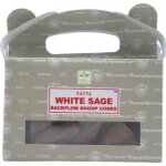 Bo�te de 24 c�nes dencens backflow sauge blanche - encens indien naturel satya sai baba