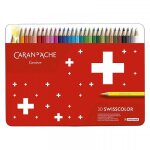 Boite de 30 crayons de couleur permanents - caran dache Boite de 30 crayons de couleur permanents - caran dache