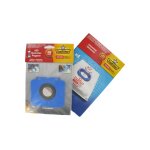 Boite de 4 sacs aspirateurs universels top filter avec adaptateur click bag pour aspirateurs aeg 475 ...
