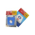 Boite de 4 sacs aspirateurs universels top filter avec adaptateur click bag pour aspirateurs siemens ...