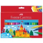 Bo�te de 50 feutres de couleur faber - castell ch�teau