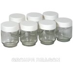 Boite de 7x pots de yaourt + couvercle pour yao?