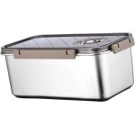 Bote alimentaire inox - azwix - 58l - hermtique - durable - portable