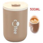 Bo�te alimentaire isotherme - inox - 500ml - �tanche - kaki - design compact