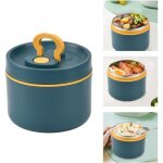 Bo�te alimentaire isotherme - inox - 650ml - �tanch�it� avanc�e - isolation longue dur�e - design contemporain ...