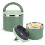 Boite alimentaire isotherme - thermos - 1l - acier inoxydable - tanche - portable