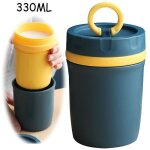 Bo�tes alimentaires isothermeporte - aliments � double couchegamelle thermos repas chaud amovibletasse ...