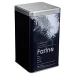 5five - bo�te � farine 1kg m�tal black edition noir