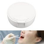 Boite appareil dentaireboite a dentierpetit tui de rangement pour prothse dentaire blanc gototop - ...