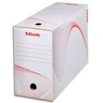 Botes archives - esselte - boxy - carton ondul blanc - fermeture rapide - 3 grilles dindexation