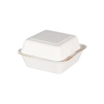 Bo�tes � burger carr�es en fibres v�g�tales 450 ml par 50