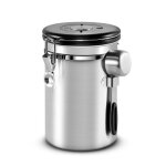 Bote  caf hermtique - 1. 8l bidons en acier inoxydable