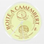 Boite  camembert - transparent - acrylique - diamtre 11 cm - conglateur et lave - vaisselle compatibles ...