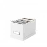 Bo�te � cd en carton blanc