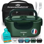 Boite chauffante repas - travelisimo - 15l - acier inox - 80w - �tanche