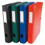 Bote de classement - polypropylne - noir - dos 100 mm