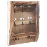 Bote  cl ornella en bois 26x38cm - atmosphera createur dinterieur