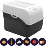 Artecsis bo�te pomme de terre 9l blanc - rangement optimal - conservation id�ale pour pommes de terre ...