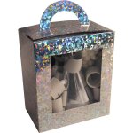 Bo�te � cotillons - argent - 10 personnes - blanc - garantie 2 ans - animations festives