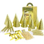 Boite cotillons or 10 personnes