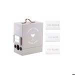 Boite � cubi 3 litres en bois entre amis