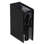 Bo�te � drag�es - noir - livre - sachet de 4 pi�ces - id�ale pour mariage bapt�me communion