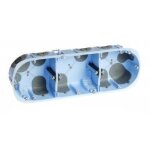 Boite encastrement - eurohm - d67 - 3 postes - plastique - int�rieur