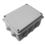 Boîte dérivation ip54 à visser 1 / 4 de tour 150 x 110 x 70mm - gris - zenitech Boîte dérivation ip54 à visser 1 / 4 de tour 150 x 110 x 70mm - gris - zenitech