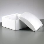 Boite - non sp�cifi� - carr� - 13 cm - hauteur 10 cm - polystyr�ne