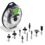 Fraises - festool - box - of hw s8 mix - pour d�fonceuses - rainures - profilage bois