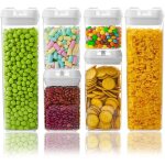Botes hermetique alimentaire ensemble de conservation alimentaire sche sans bpa pour spaghetti ptes ...