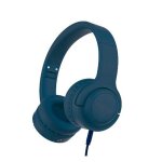 Bo�tes � histoires - merlin : casque audio pour enfant compatible enceinte merlin - bleu