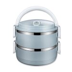 Boîte isotherme repas chaud - non spécifié - double couche - acier inoxydable - 07 l - portable Boîte isotherme repas chaud - non spécifié - double couche - acier inoxydable - 07 l - portable