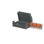 Boite de jonction isolante gel avec 3 bornes wago 2 entr�es - cellpack - rectangulaire - ipx8