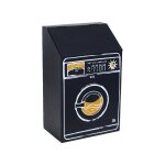 Bote aux lettres - 18028sg - mtal - noir - 25 cm - murale - extrieur