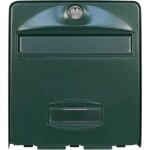 Bo�te aux lettres burg wachter balthazar mini 1 porte - murale - acier galvanis� - ouverture totale - ...