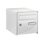 Boite aux lettres probat double face blanche ral 9016 - decayeux - 125981 Boite aux lettres probat double face blanche ral 9016 - decayeux - 125981