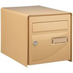 Boite � lettres probat simple face decayeux ton pierre ral 1013 - 125964