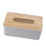 Bote  mouchoirs - bambou / wood - design simple - protection contre lhumidit - utilisation durable ...