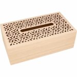 Bote  mouchoirs avec couvercle fleuri - 255 x 14 x 85 cm