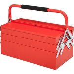 Boite  outils mtallique - coffret  outils - caisse  outils 3 niveaux 5 plateaux rtractables - tle ...