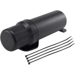 Bo�te � outils de moto - universelle - �tanche - plastique de haute qualit� - 125mm - noir