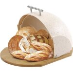 Bote  pain - maestro - mr - 1678 - br - couvercle coulissant - design moderne - beige