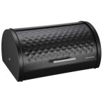 Bote  pain - klausberg - kb - 7453 - mtal noir - dimensions 38x28x155 cm - design contemporain