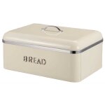 Bote  pain - metlex - mx - 1614cr - acier au carbone - mail crme - finition argent